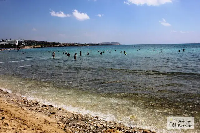 Ayia Napa plaża Pantachou Beach Cypr