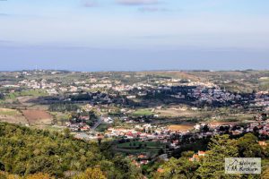 Widok ze zbocza Sintry