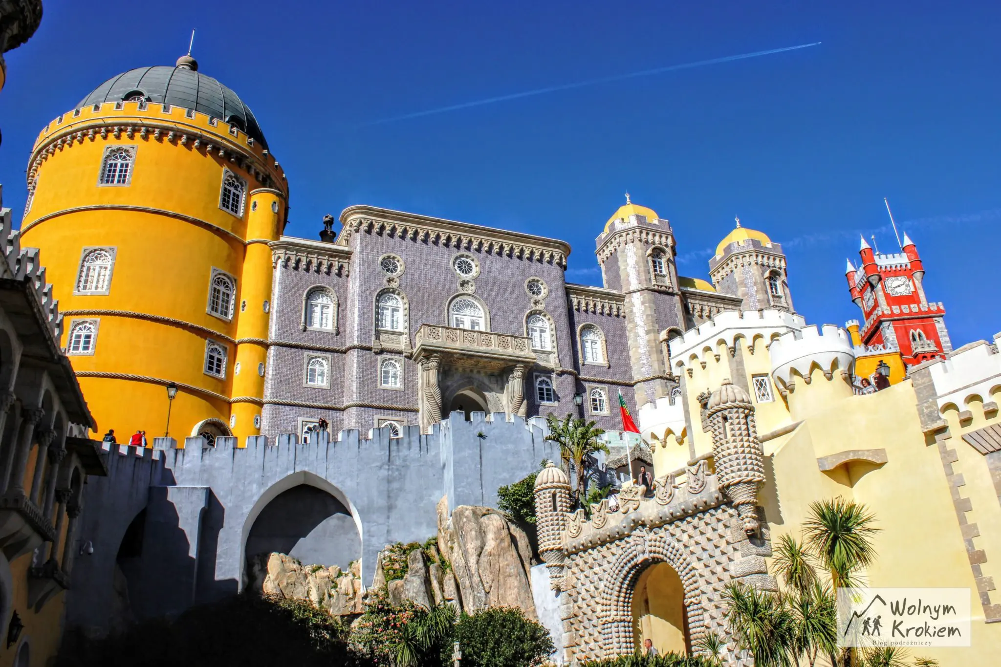 Atrakcje Sintry Portugalia - pałac Pena