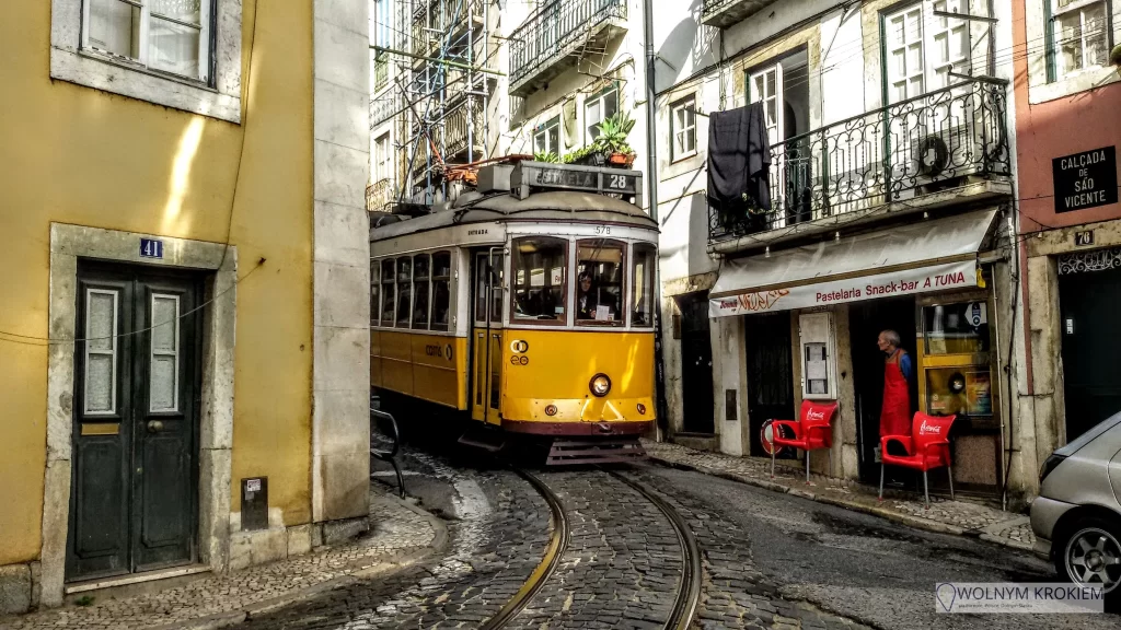 Lizbona tramwaj nr 28