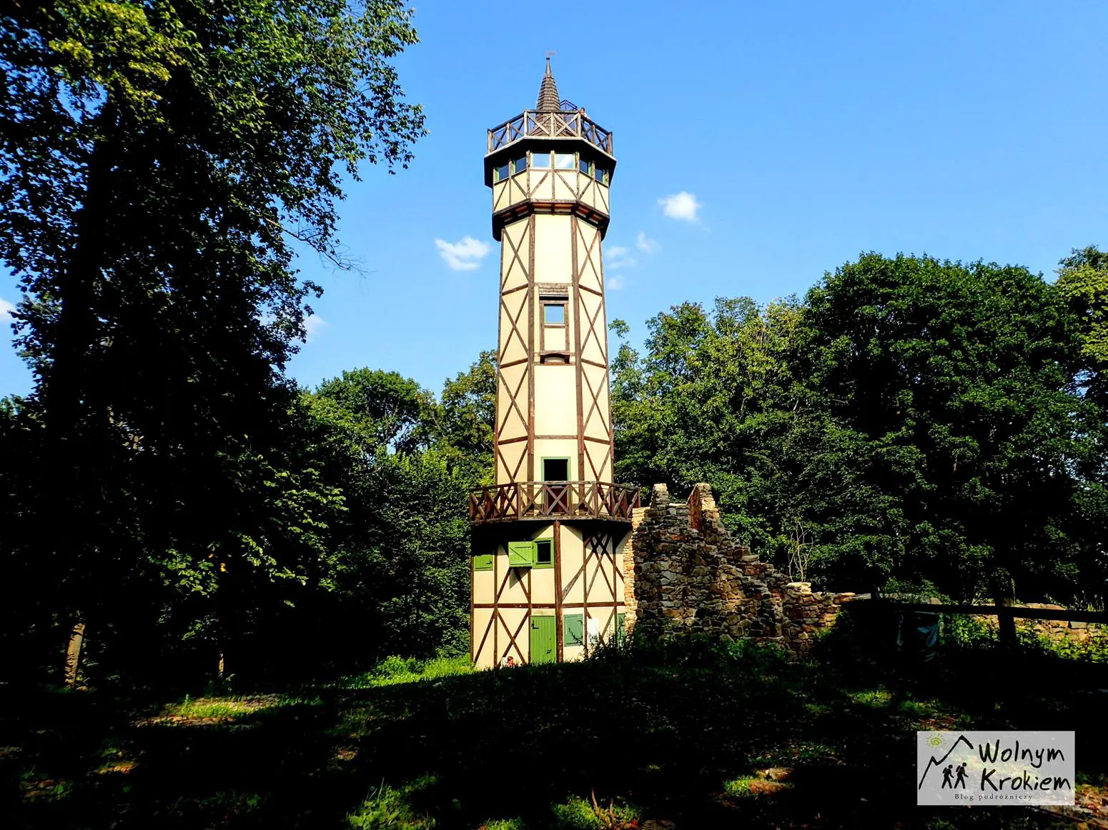Gromnik wieża widokowa Dolny Śląsk