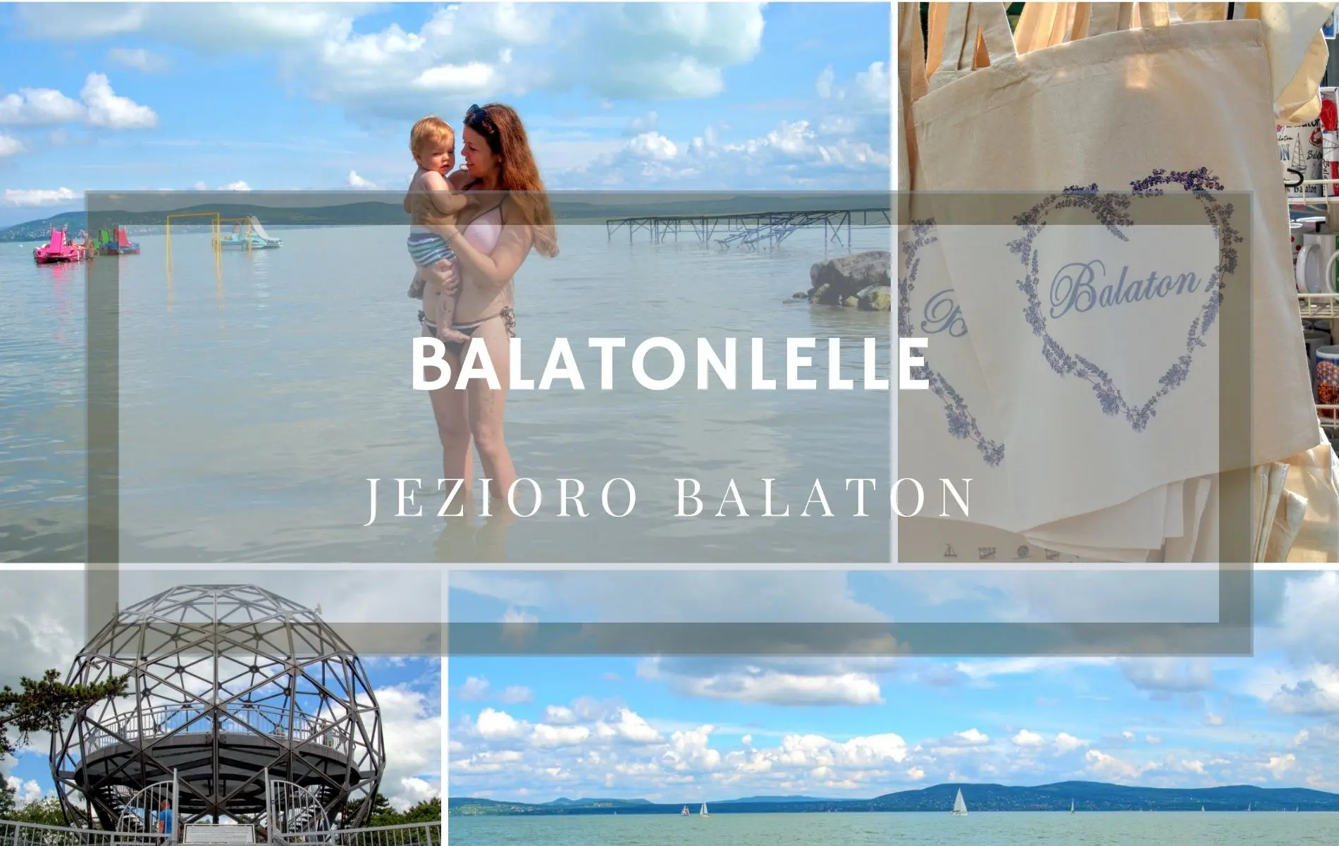 Balaton - jednodniowy postój w drodze do Chorwacji w Balatonlelle