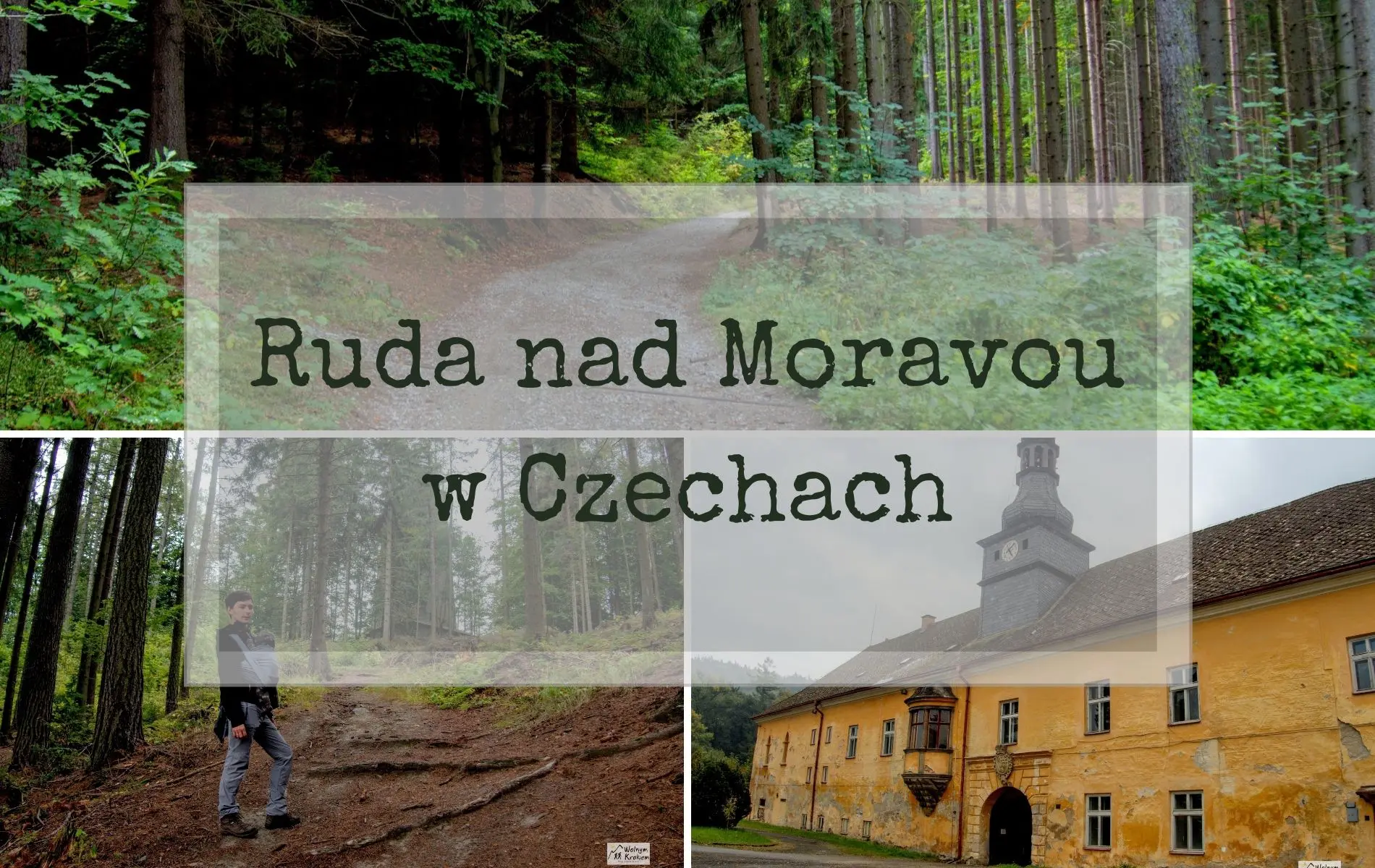 Ruda nad Moravou w Czechach - piękna historia ratowania starego pałacu