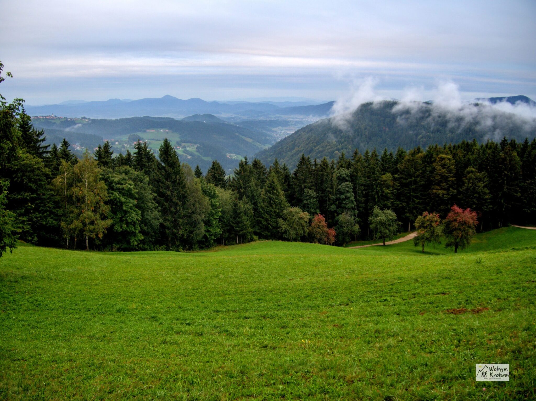 Rolga piękne górskie miasteczko w Słowenii - Podhorje