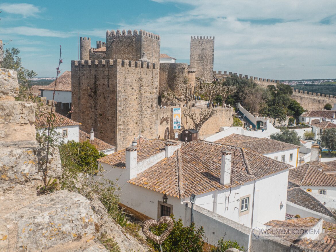 Miasto Obidos w Portugalii