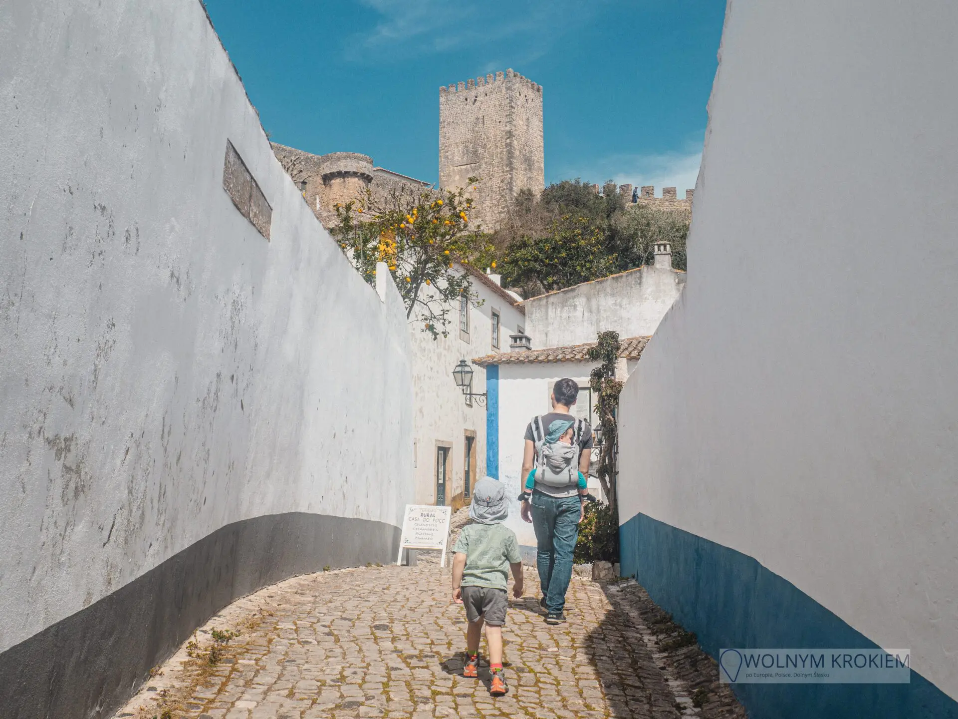 Obidos, piękne średniowieczne miasto w Portugalii