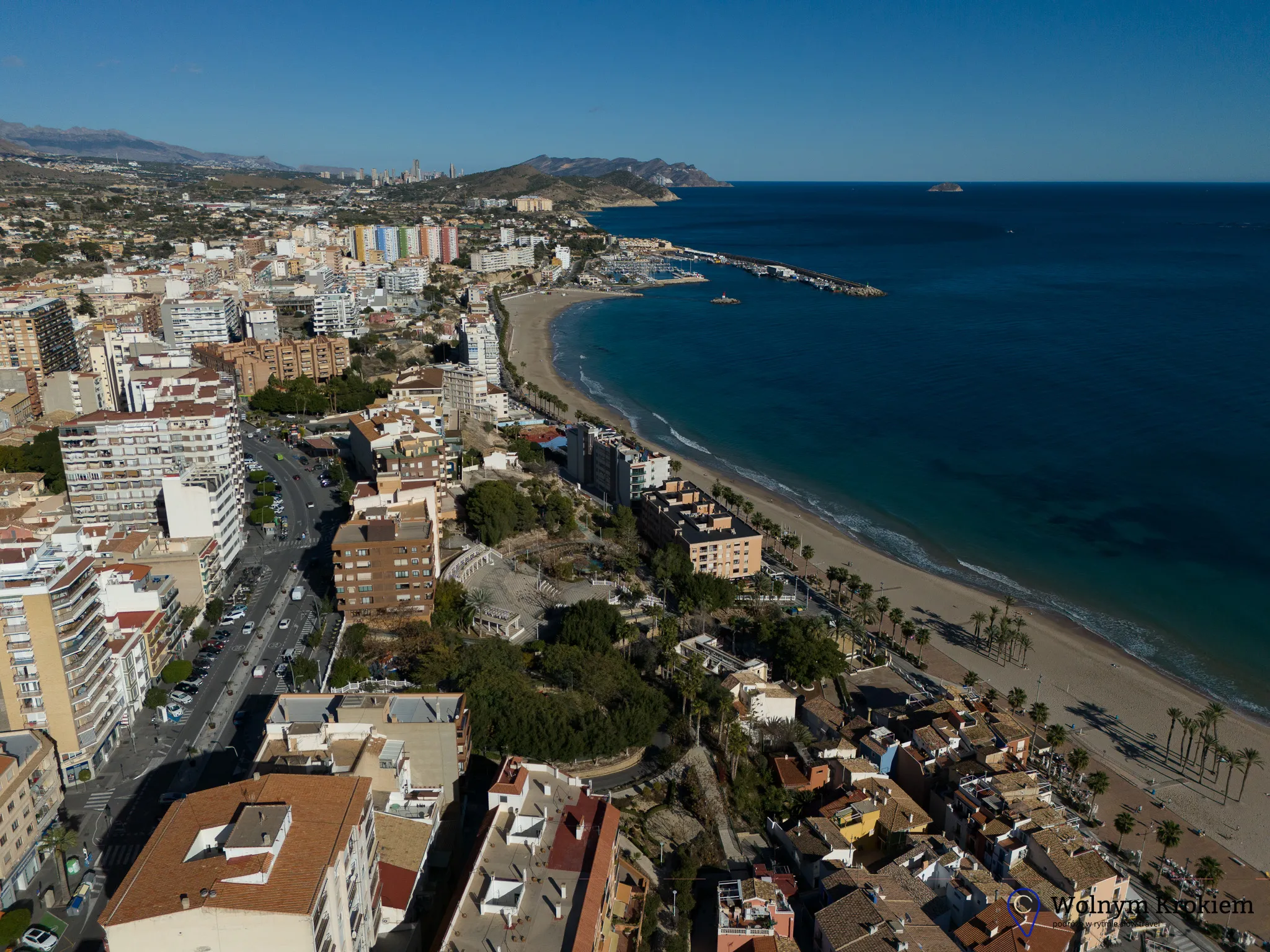 Villajoyosa - panorama miasta